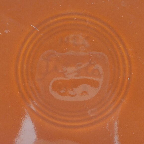 Fiesta Scarlet Platter Homer Laughlin Fiestaware Rust 11.5" Oval Plate - Picture 6 of 6